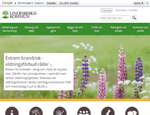 Tablet Screenshot of lindesberg.se